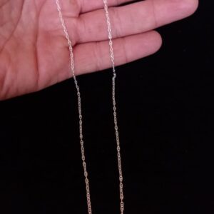 Cadena delgada plata .925