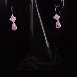 Arete largo plata .925
