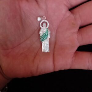 San juditas mediano plata .925