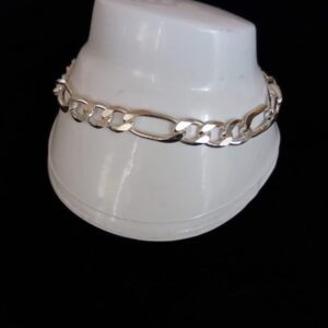 Pulso grueso plata .925