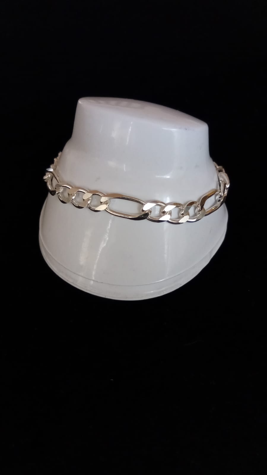 Pulso grueso plata .925