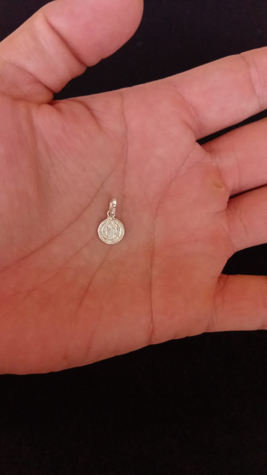 Moneda san benito plata .925