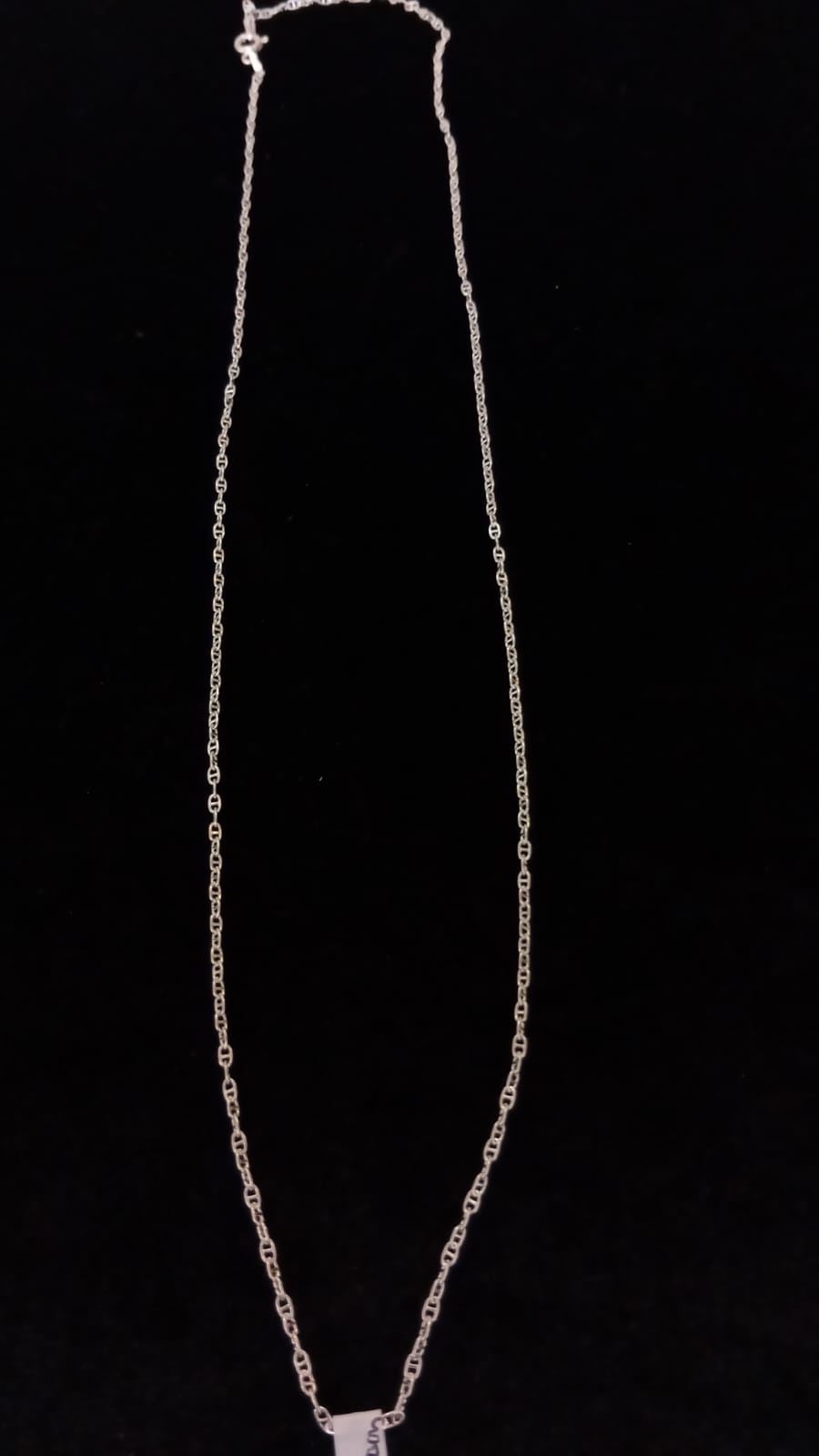 Cadena delgada plata .925