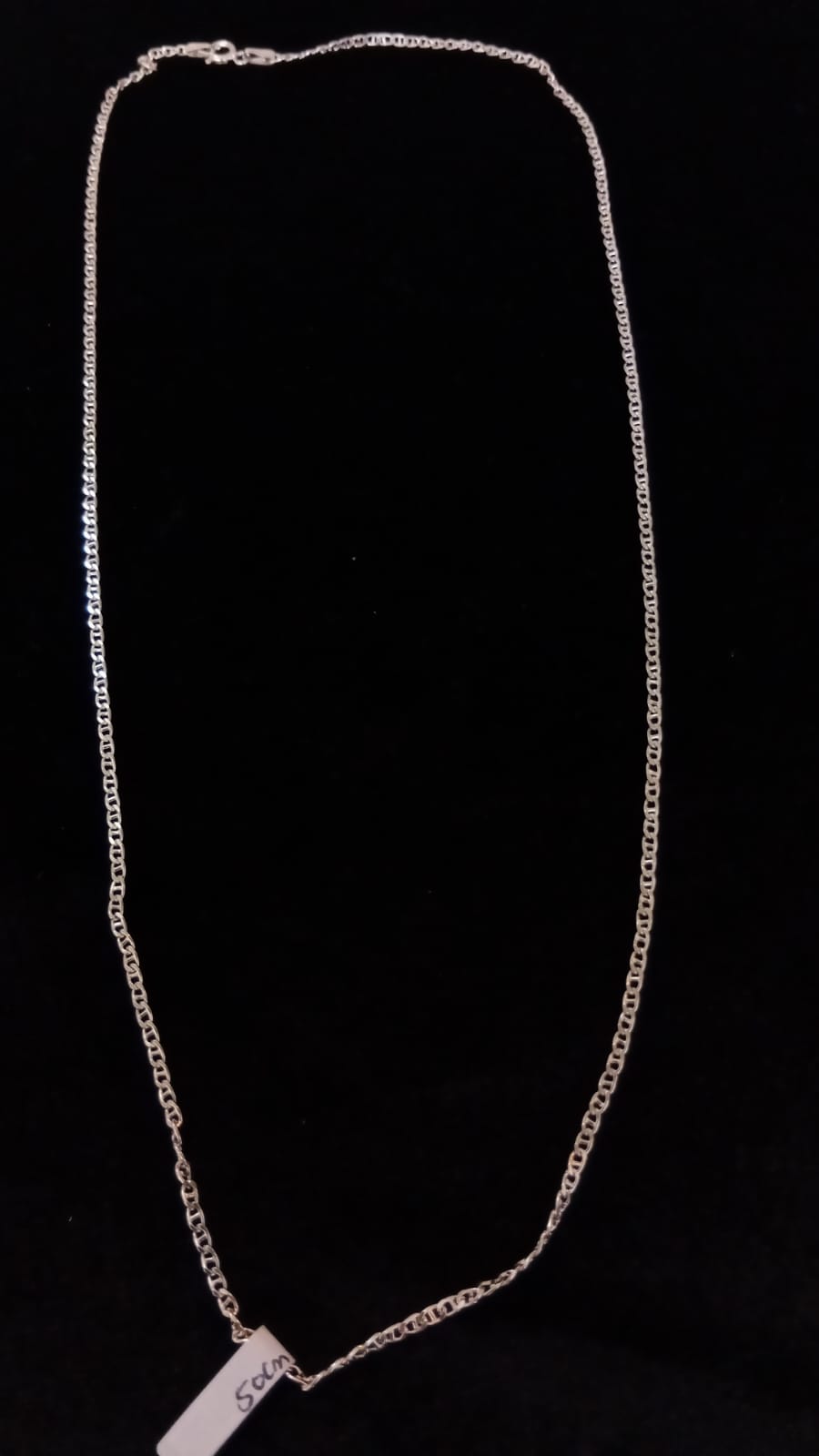 Cadena delgada plata .925