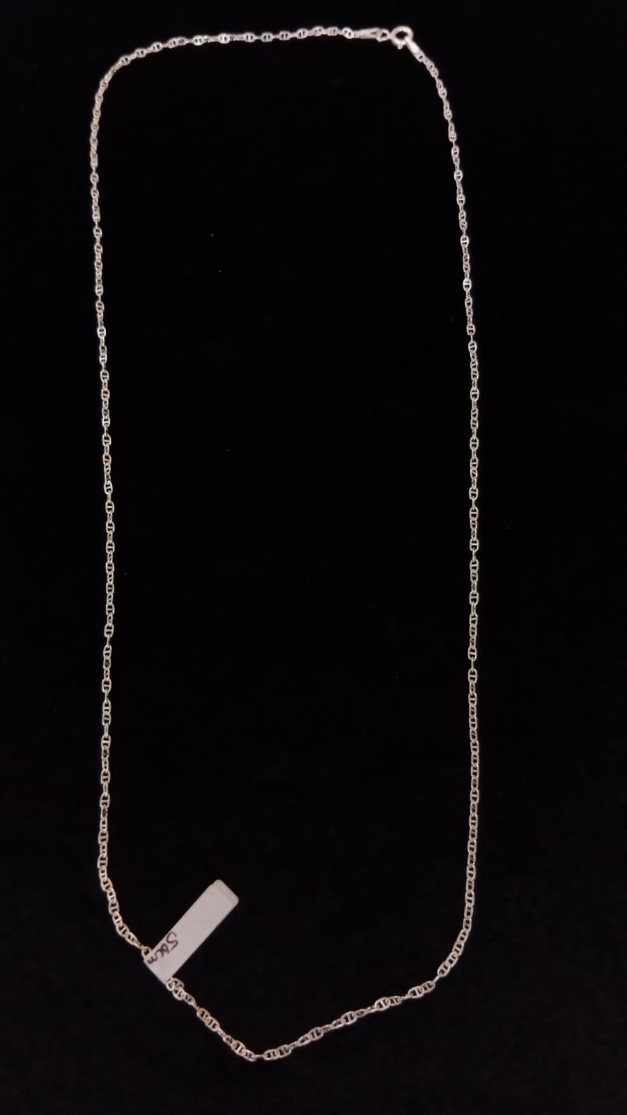 Cadena delgada plata .925