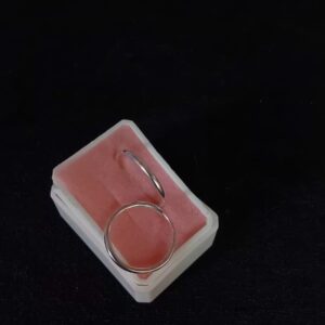 Arracada gruesa plata .925