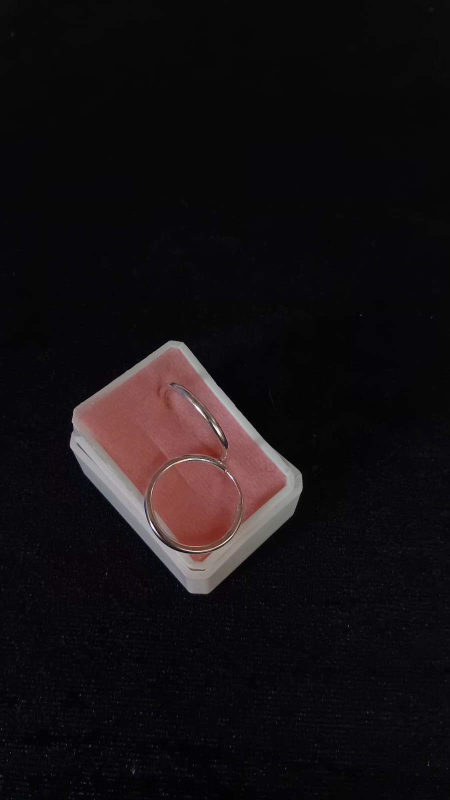 Arracada gruesa plata .925
