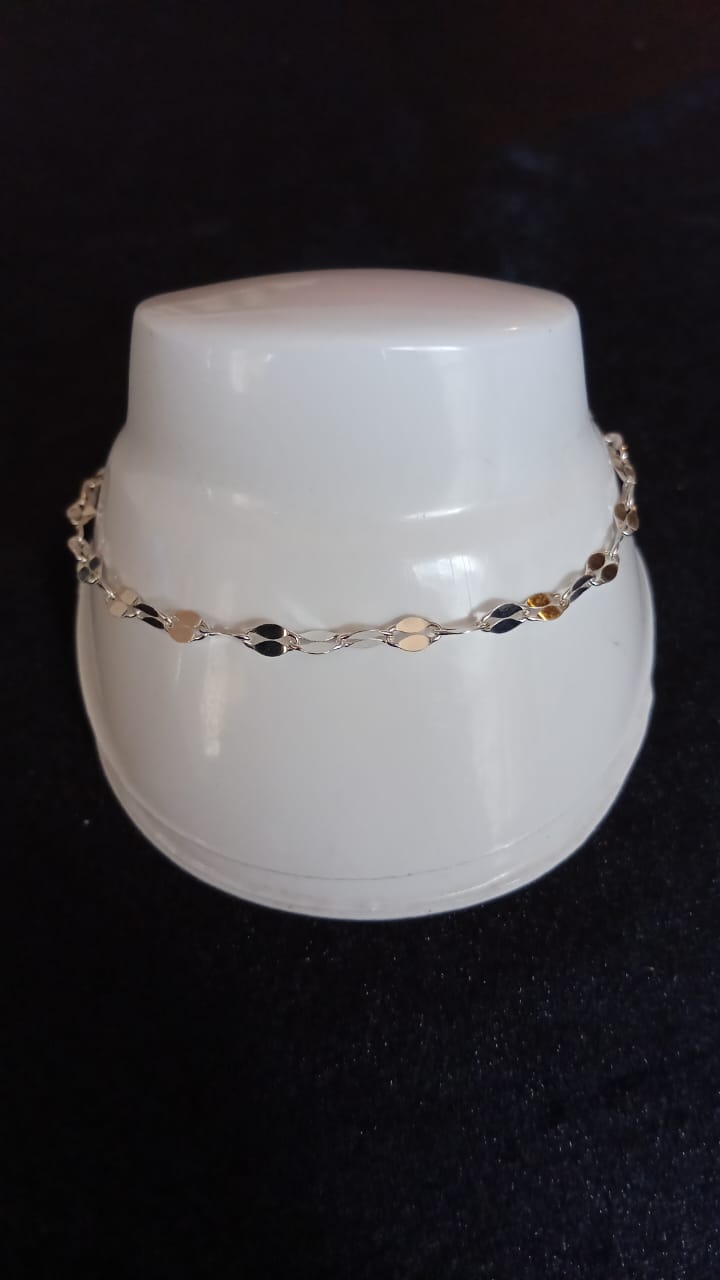 Pulso delgado plata .925