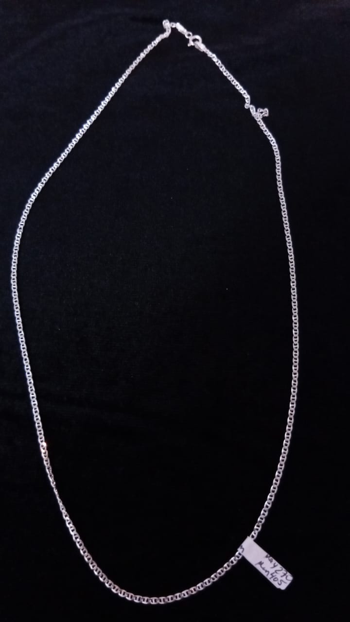 Cadena delgada plata .925