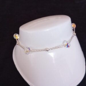 Pulsera zirconia plata .925