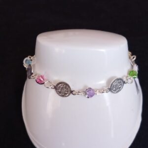 Pulsera con figura plata .925
