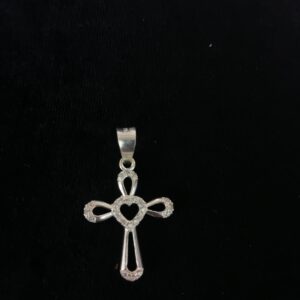 Cruz chica plata .925
