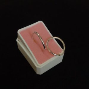 Arracada gruesa plata .925