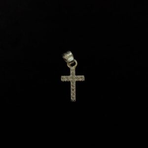 Cruz chica plata .925