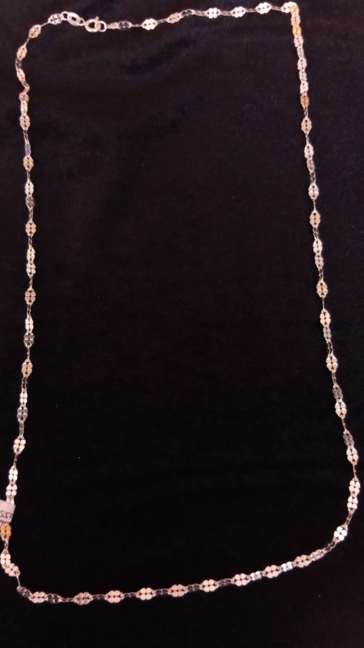 Cadena delgada plata .925
