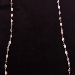 Cadena delgada plata .925