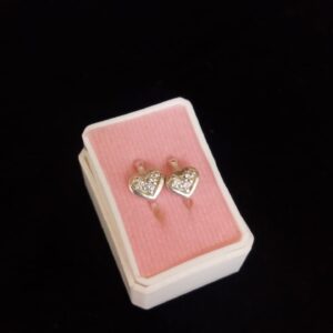 Arracada huggis plata .925