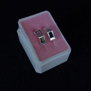 Arracada huggis plata .925