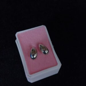 Arete poste mariposa plata .925