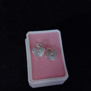 Arete poste mariposa plata .925