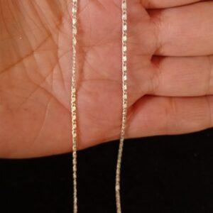 Cadena delgada plata .925