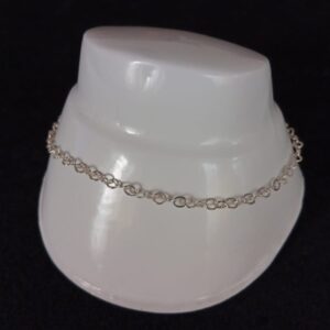 Tobillera plata .925