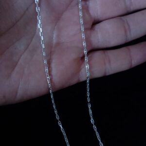 Cadena delgada plata .925