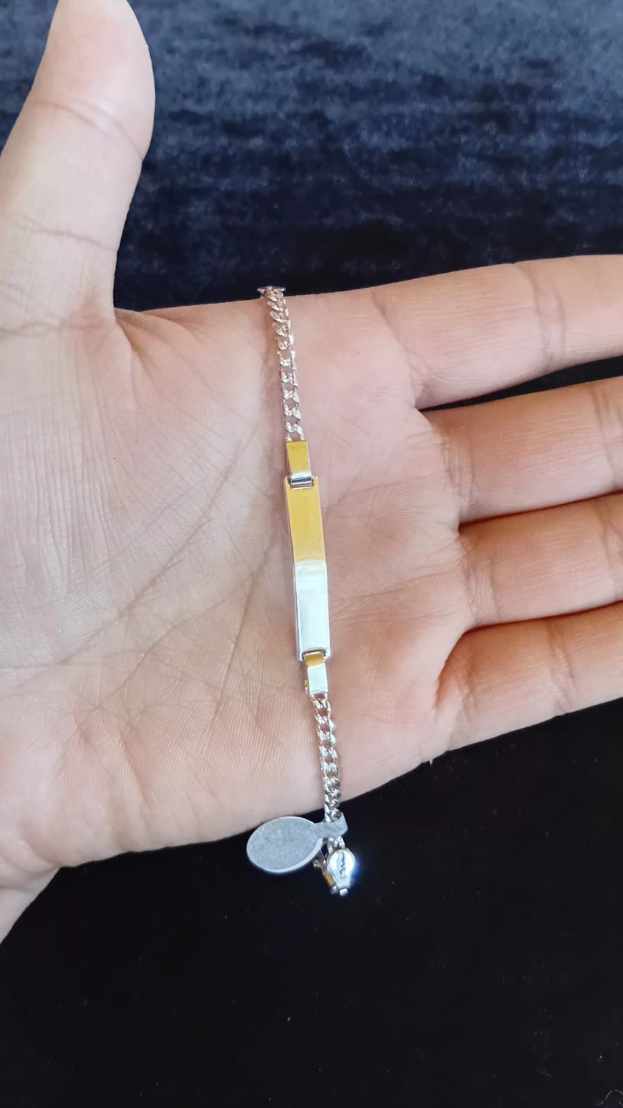 Esclava niños plata .925
