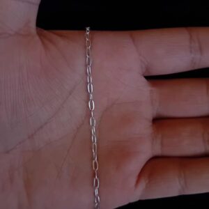 Pulso delgado plata .925