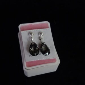 Arete poste mariposa plata .925