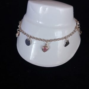 Pulsera delgada plata .925