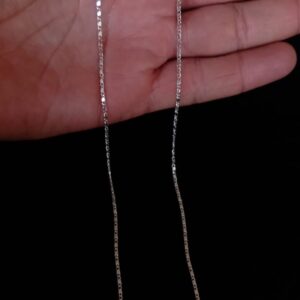 Cadena delgada plata .925