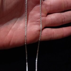 Cadena delgada plata .925