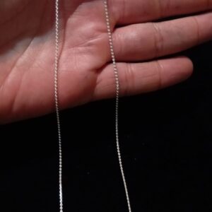 Cadena delgada plata .925
