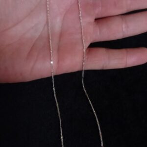 Cadena delgada plata .925