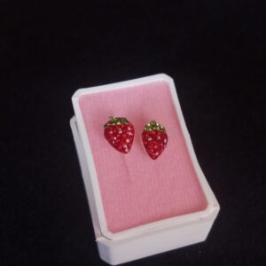 Arete poste mariposa plata .925