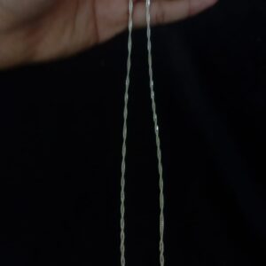 Cadena delgada plata .925