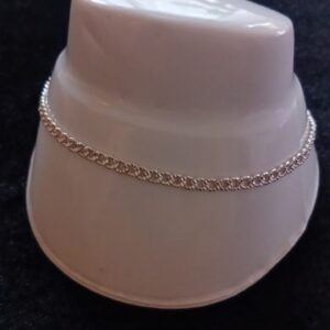 Pulso delgado plata .925
