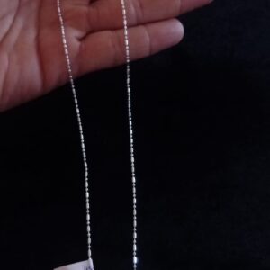 Cadena delgada plata .925 de importacion