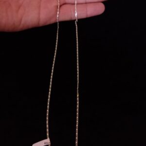 Cadena delgada plata .925