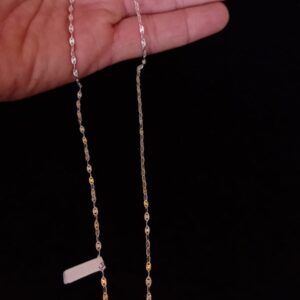 Cadena delgada plata .925