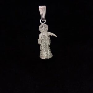 Dije santa muerte plata .925