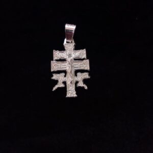 Cruz chica plata .925