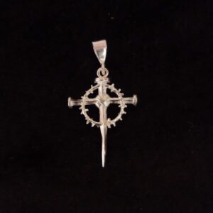 Cruz chica plata .925
