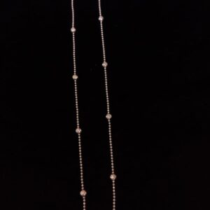 Cadena delgada plata .925