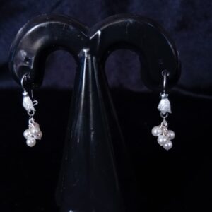 Arete largo plata .925