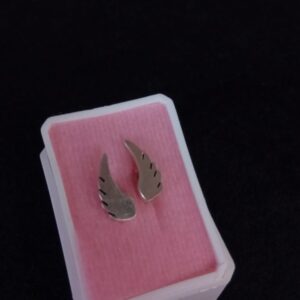 Arete poste mariposa plata .925