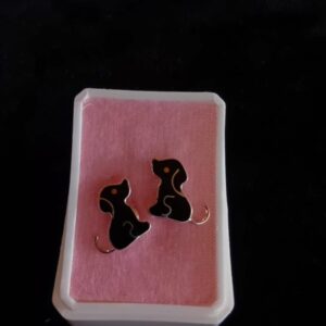 Arete poste mariposa plata .925