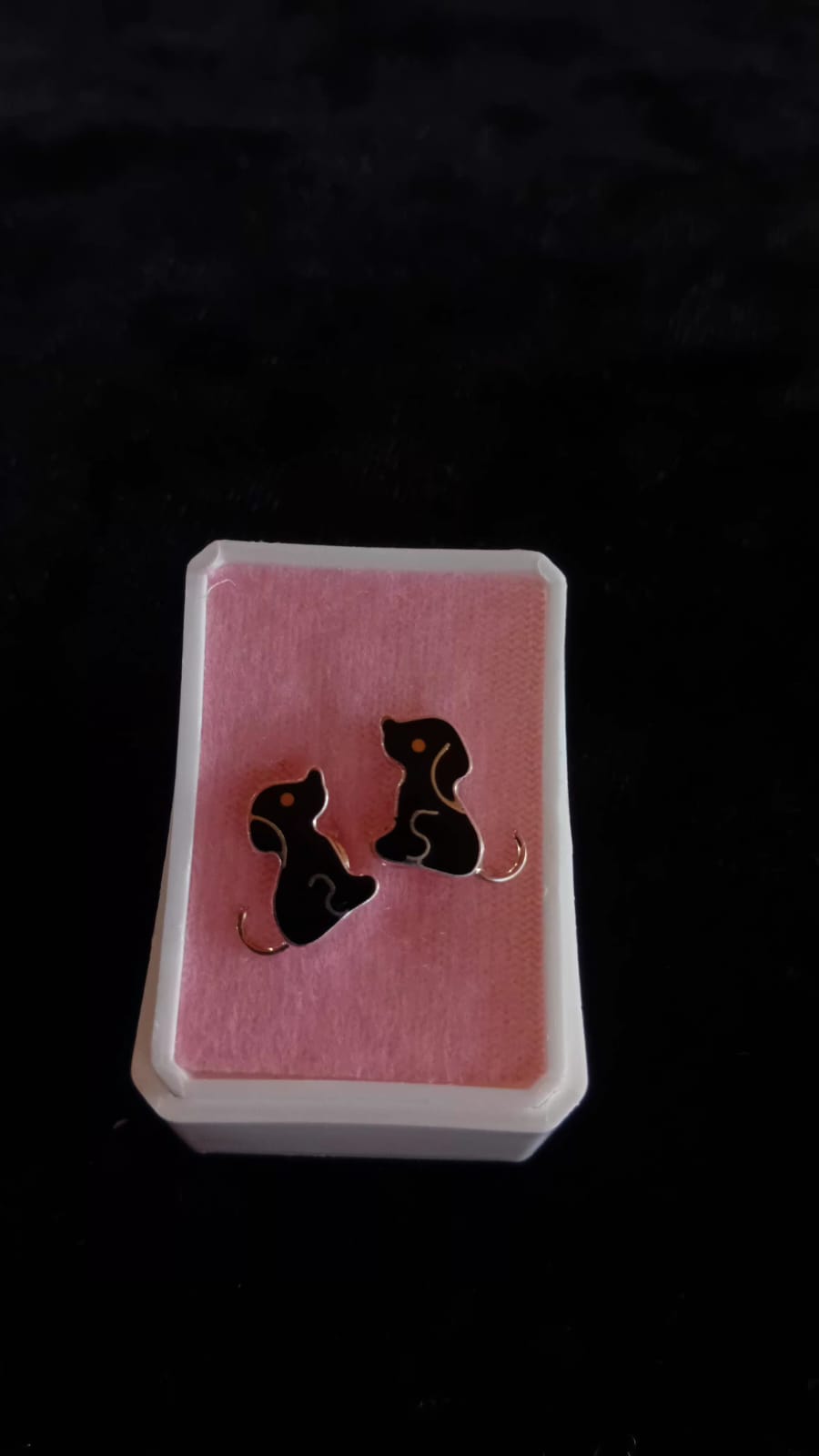 Arete poste mariposa plata .925