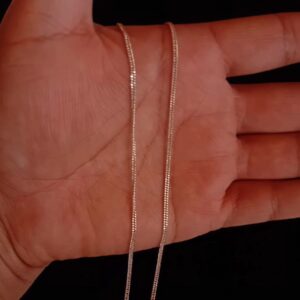 Cadena delgada plata .925